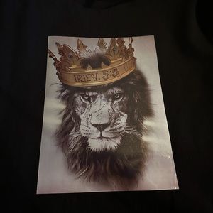 BLACK LION SHIRT